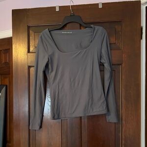 Abercrombie Soft Matte Squareneck Top